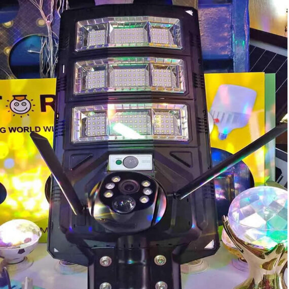 AI Solar Camera + Lights