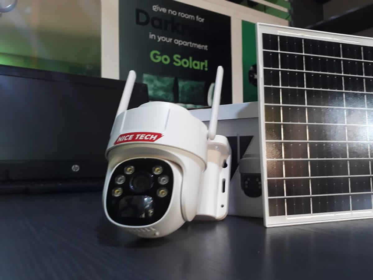 Solar PTZ Single lens Camera(Ubox)